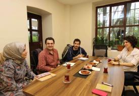 Boğaziçi'nden Haberler ekibi gazeteci Özge Özdemir'i ağırladı