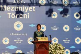 Etkinlik rektör Prof. Dr. Gülay Barbarosoğlu’nun açılış konuşmasıyla başladı.