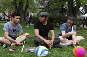 Boğaziçi Üniversitesi Quidditch Topluluğu’nun kurucu ekibinden Arman Aktürk, Can Güney Kuseyri ve Tuğçe Bağçıvan ile sohbet ettik.