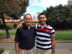 Nobel Ödüllü fizikçi ve ABD Enerji Bakanı Steven Chu ile ...