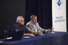 Prof. Dr. Yorgo İstefanopulos ve Prof. Dr. Güven Alpay 