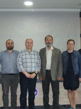 Tufan Turp, Levent Kurnaz, Murat Türkeş, Nazan An (soldan sağa)